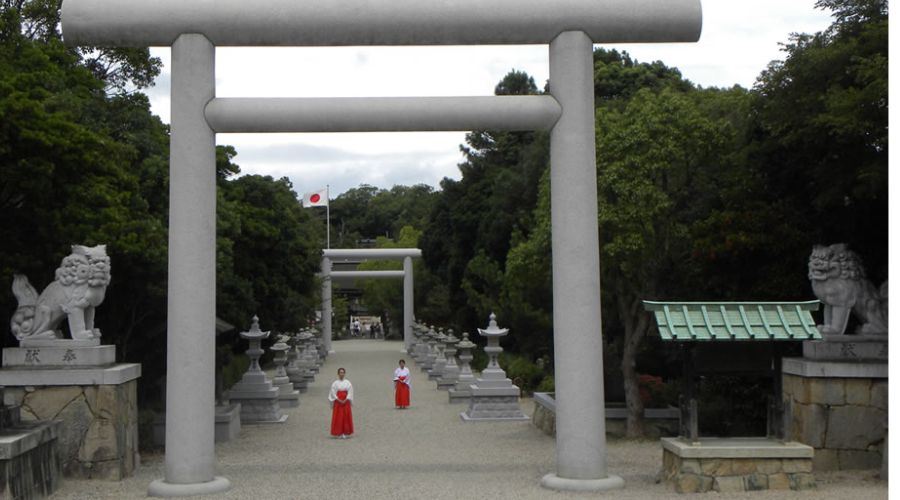 伊弉諾神宮の鳥居